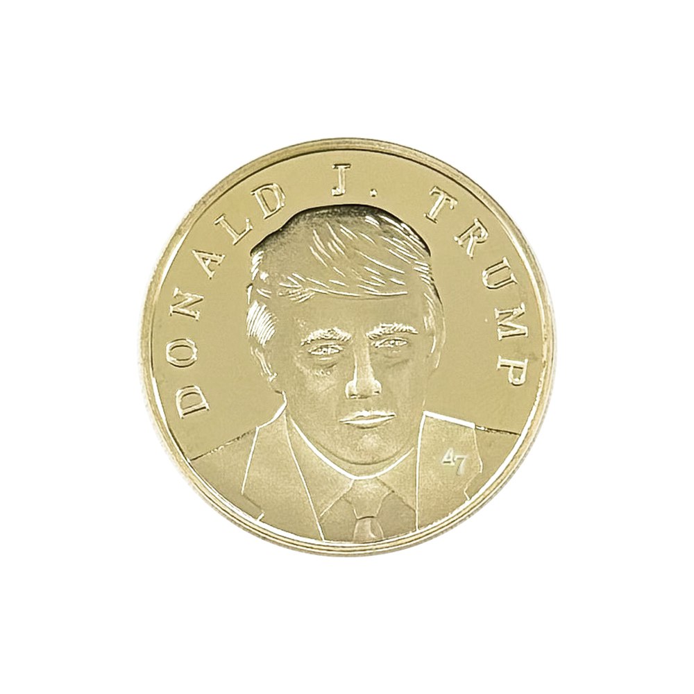 President Trump Victory Gold Coin 2025 - 47 President Edition