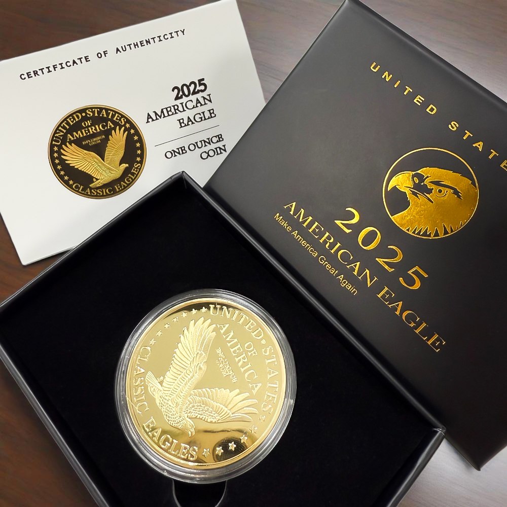 Certified Gold Eagle Coin 2025